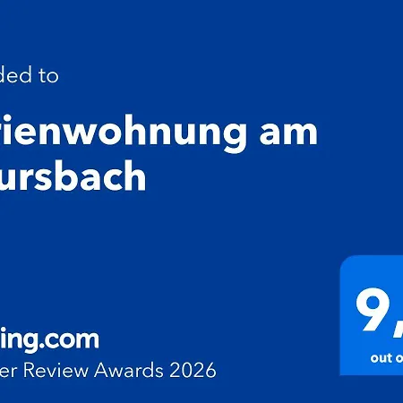 Apartment Am Chursbach *